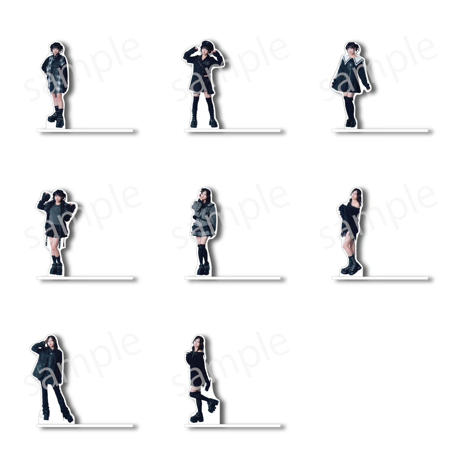 アクロトーキョー コラボグッズ アクリルコースター